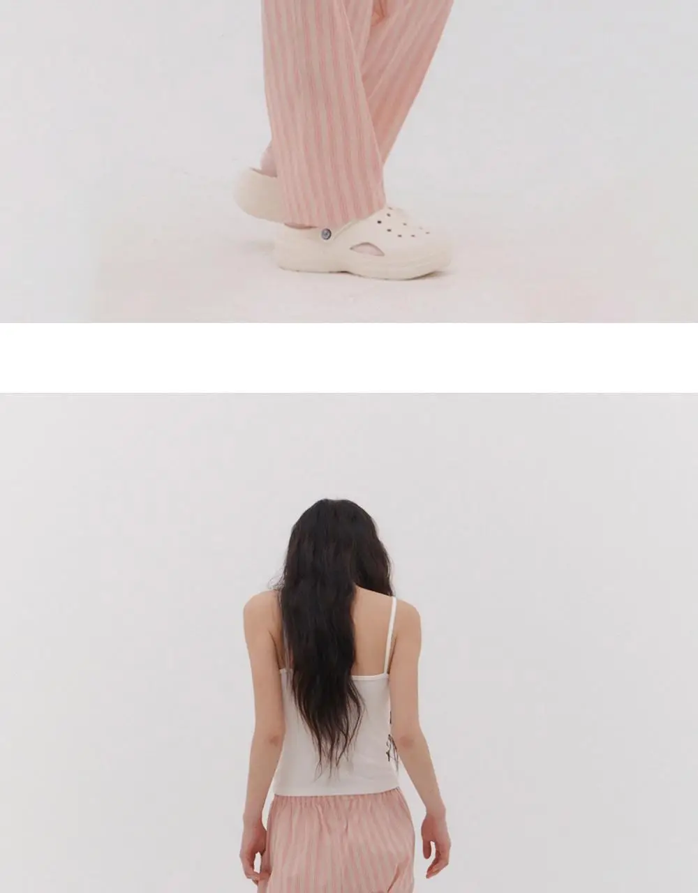 [곽민경 PICK] 오프아워 타이드리듬 글로시피치 긴바지 (M / L / XL) 상세페이지 11
